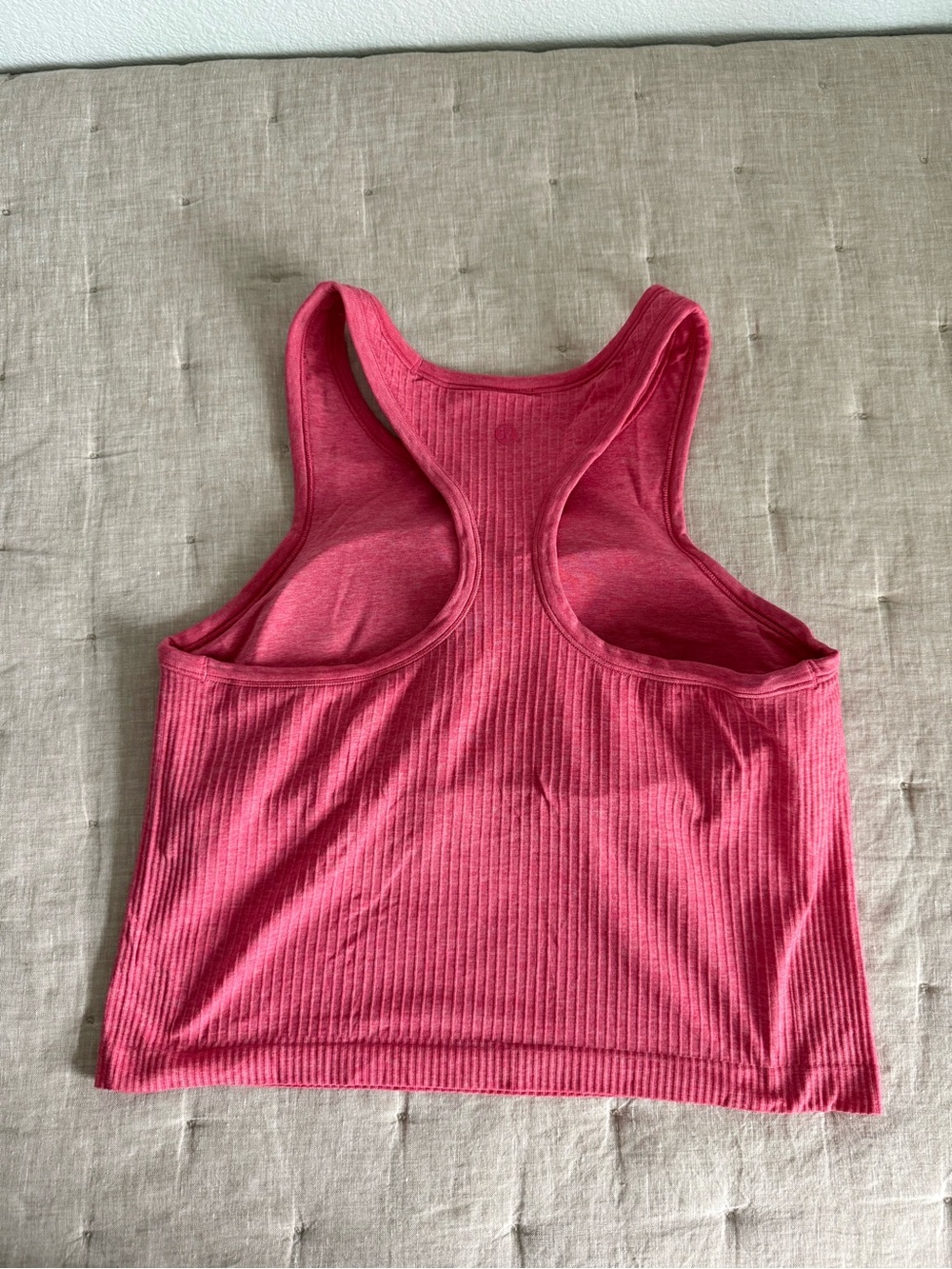 Lululemon Ebb to Street Racerback Crop Tank Top Womens Size 10